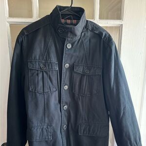 Heavy button down jacket. Size large